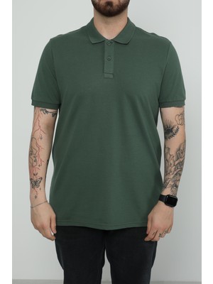 Jsco Hscstore Erkek Polo Yakalı Nefti T-Shirt- 8420