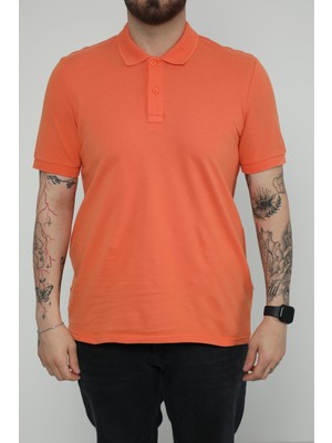 Jsco Hscstore Erkek Polo Yakalı Turuncu T-Shirt- 8420