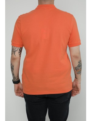 Jsco Hscstore Erkek Polo Yakalı Turuncu T-Shirt- 8420