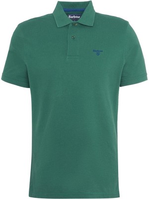 Barbour Lightweight Sports Polo Yaka Ol72 Racıng Green