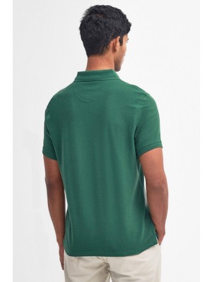 Barbour Lightweight Sports Polo Yaka Ol72 Racıng Green