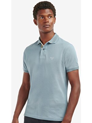 Barbour Harrowgate Polo Yaka T-Shirt BL45 Washed Blue