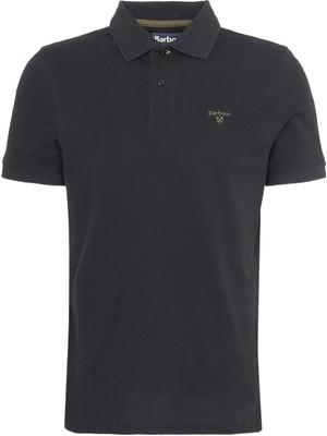 Barbour Lightweight Sports Polo Yaka BK31 Black