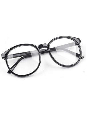 Jewval Jwl Tasarım Harikası Son Moda Mavi Işık Işın Çerçeve Oval Retro Gözlük Siyah Koruma Gözlüğü