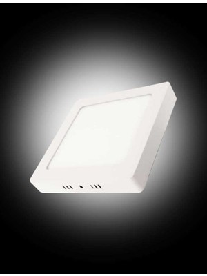 Ack 24W Beyaz 6500K Sıva Üstü Kare LED Panel