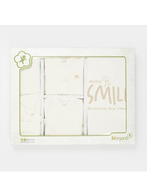 Biorganic Waffle Smile Hastane Çıkışı 10'lu Set Bej