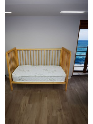 Mega Life 10 cm Bebek ve Çocuk Yatağı Sünger Park Yatak Anne Yanı ve Bebek Yatakları Ultra Lüx Full Ortopedik
