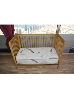 Pure Sleep 10 cm Bebek ve Çocuk Yatağı Sünger Park Yatak Anne Yanı ve Bebek Yatakları Ultra Lüx Full Ortopedik