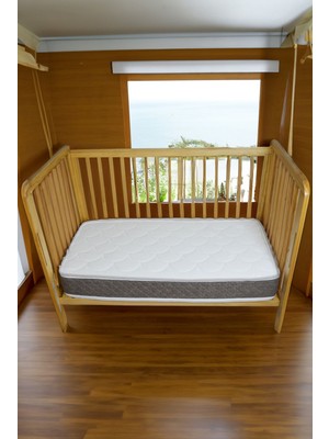 Buddy 15 cm Bebek ve Çocuk Yatağı Sünger Park Yatak Anne Yanı ve Bebek Yatakları Ultra Lüx Full Ortopedik