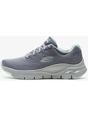 Skechers Gri - Açık Yeşil Kadın Lifestyle Ayakkabı 149057TK Gymn Arch Fıt Beden: 36