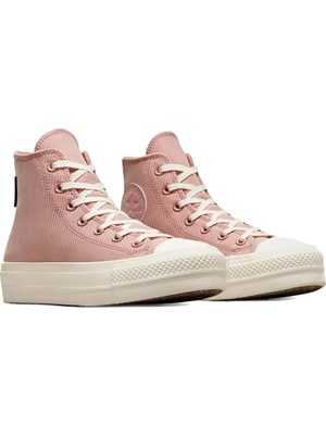 Converse Chuck Taylor All Star Lift Platform Counter Climate Kadın Platform Günlük Ayakkabı A06148C Pembe