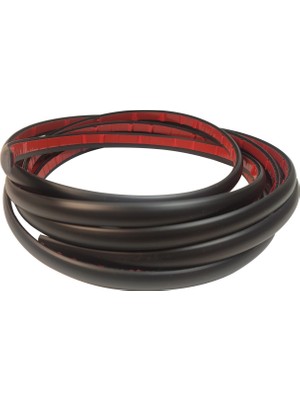 Trend Garaj Mat Siyah Nikelaj 11MM Genişlik 3 Metre Uzunluk