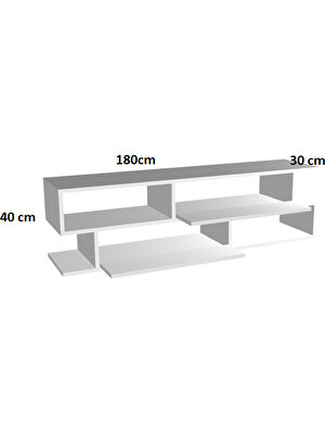 Modern 2 Tv ÜNITESI, Mdf,tv Sehpa