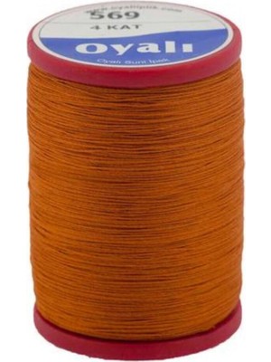 Atmaca Tuhafiye Oyalı 4 Kat Suni Ipek Renk:569 Iğne Oyası Ipi-Nakış Ipi
