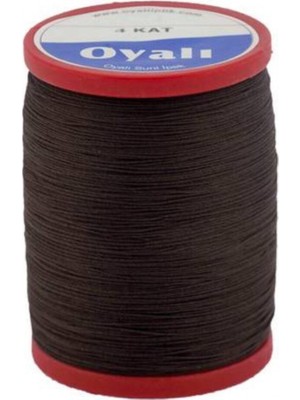 Atmaca Tuhafiye Oyalı 4 Kat Suni Ipek Renk:575 KoyuKahve Iğne Oyası Ipi-Nakış Ipi