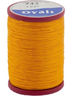 Atmaca Tuhafiye Oyalı 4 Kat Suni Ipek Renk:743 Iğne Oyası Ipi-Nakış Ipi