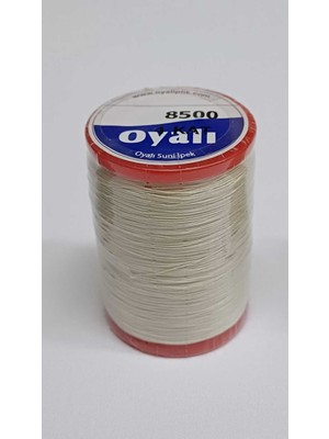 Atmaca Tuhafiye Oyalı 4 Kat Suni Ipek Renk:8500 Iğne Oyası Ipi -Nakış Ipi