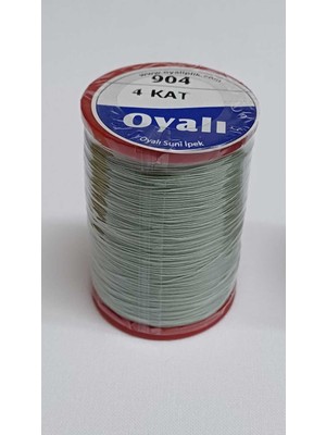 Atmaca Tuhafiye Oyalı 4 Kat Suni Ipek Renk:904 Iğne Oyası Ipi -Nakış Ipi