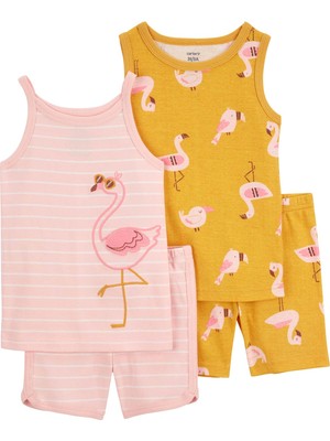 Carter's Küçük Kız Çocuk Pijama Set