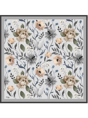 Armine Sport Twill Eşarp - 8740-93 Gri