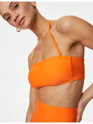 Marks & Spencer Regular Fit Bandeau Bikini Üstü