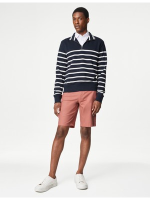 Marks & Spencer Regular Fit Keten Şort
