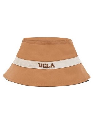 Ucla Montebello Kahve Bucket Nakışlı - Unisex Şapka