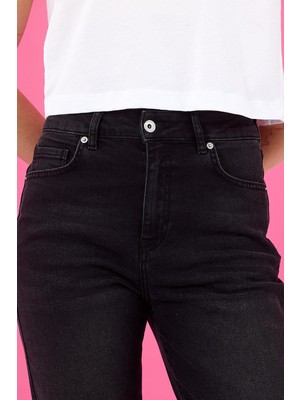 Vena Kadın Maria Black Slim Mom Jean Pantolon