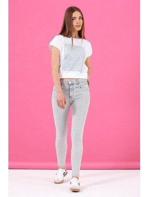 Vena Kadın Gabriella Grey Skinny Jean Pantolon