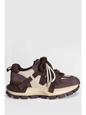 Lufian Yako Unisex Sneaker Ayakkabı Kahverengi 121208