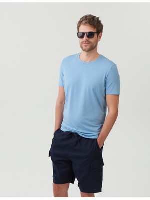 Marks & Spencer Regular Fit Utility Keten Şort