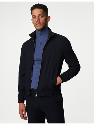 Marks & Spencer Tailored Fit 360 Flex™ Bomber Ceket