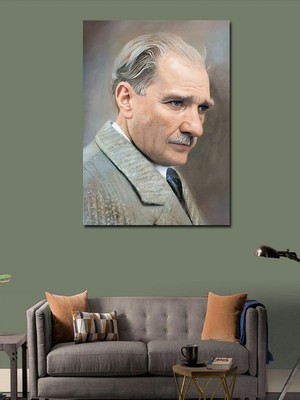 Tablomega Kanvas Tablo Mustafa Kemal Atatürk