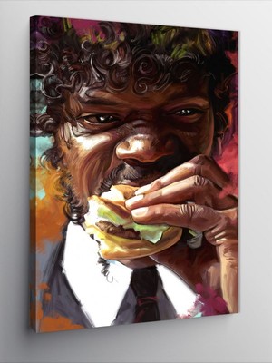 Tablomega Kanvas Tablo Pulp Fiction Jules Winnfield