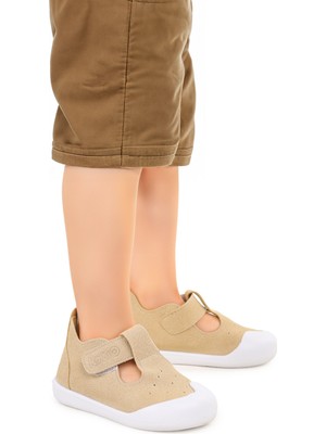 Kiko Kids Elroy Cırtlı Erkek Bebek Günlük Ayakkabı Kum