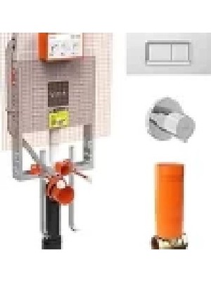 VitrA Gömme Rezervuar Seti Pratik Kullanım İçin Tasarlanmış 800-1868 Modeli