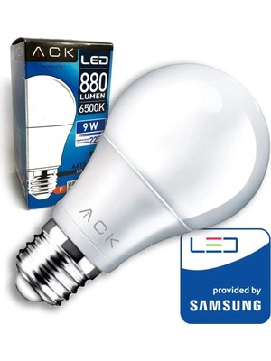 Nade ND999-06 Sensörlü Tavan Armatür + 2 Ad. Ack 9W LED Ampul Set