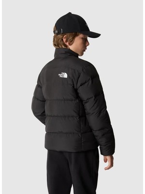 The North Face Siyah Erkek Çocuk Mont NF0A82YUJK31 Teen Reversıble North