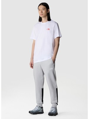 The North Face Beyaz Erkek Bisiklet Yaka Baskılı T-Shirt NF0A894ZFN41_M Bıner Graphıc 4 Tee