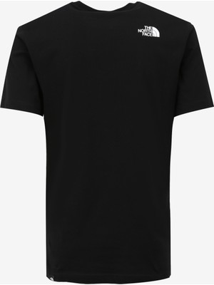 The North Face Siyah Erkek Bisiklet Yaka  Standart Fit Baskılı T-Shirt NF0A894YJK31_M Bıner Graphıc 2 Tee