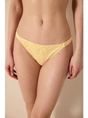 Lenora Side Dokulu Çok Renkli Bikini Altı