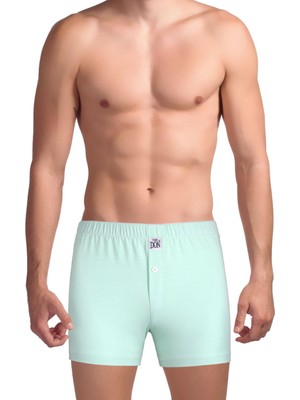 The Don Organik Jersey Penye-Örme Erkek Boxer Açık Yeşil