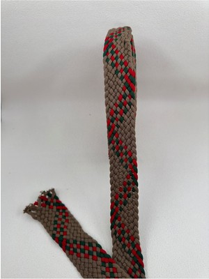 Paşateks Since 1995 4 cm Örme Kemer Şerit-1 Metre (Çantalarda,kemer Olarak Kullanılmaktadır)