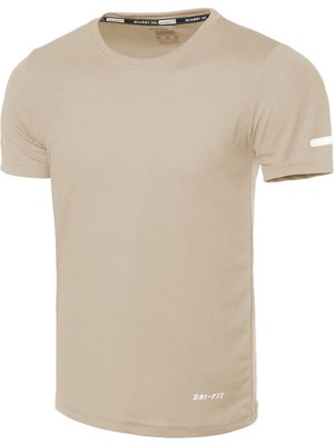 Ghassy Co. Erkek Nem Emici Hızlı Kuruma Atletik Teknik Performans Spor T-Shirt