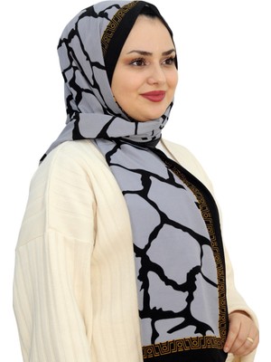 Elit Desenli Medine Ipeği Şal EŞ5185-6