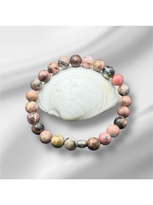 Ispartalı Doğaltaş Ve Kehribar Evi Sertifikalı Rodonit Doğaltaş Bileklik