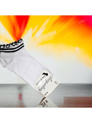 Shopiolog Sevimli Marul Desenli Bilek Çorabı