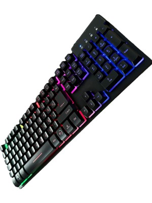 LED Backlight Keyboard Zyg 800 Renkli Işıklı Klavye