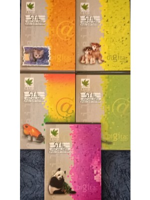 Çınar Defter Stil A5 40 Yaprak Güzel Yazı Defteri 5 Adet