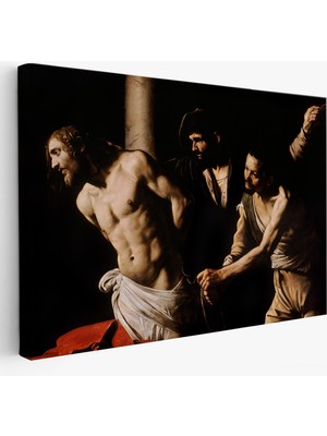 Harita Sepeti Caravaggio - Sütündaki Isa Tablo - Christ At The COLUMN-7062